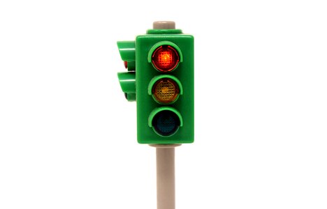 Stop traffic red light