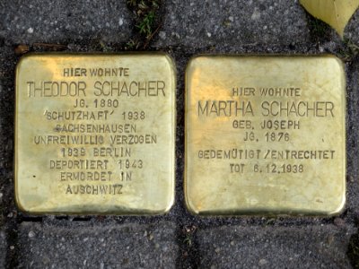 Witten Stolpersteine Lutherstraße 34