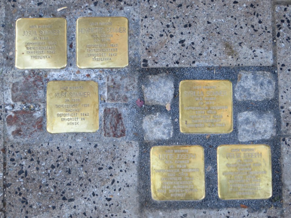 Witten Stolpersteine Ruhrstraße 40 2
