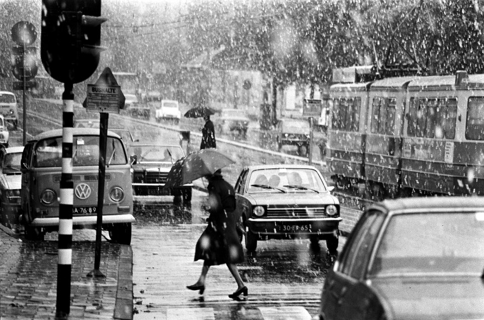 Winterweer met sneeuw Vijzelgracht, Bestanddeelnr 928-2030