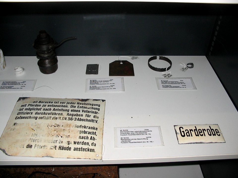 Witten Technisches Rathaus Ausstellungsstücke KZ-Außenlager 9