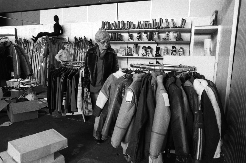 Wintersporttentoonstelling Ski-Happ op 1 en 2 november in RAI te Amsterdam, 8a e, Bestanddeelnr 931-1210
