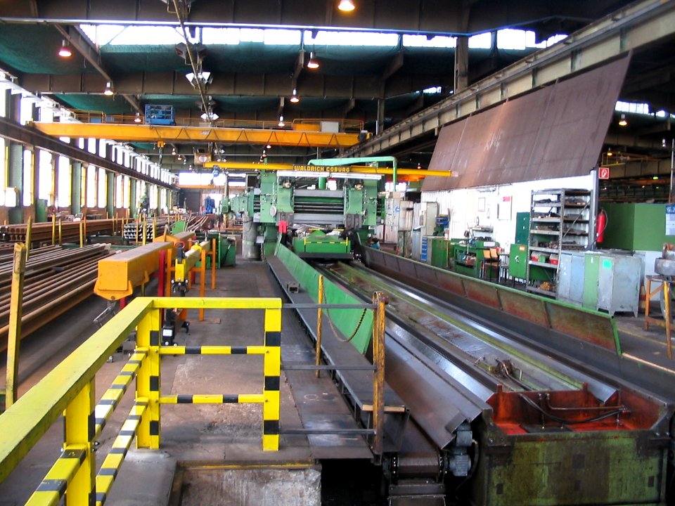 Witten Weichenwerk Weichenrichthalle 1