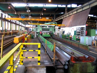 Witten Weichenwerk Weichenrichthalle 1