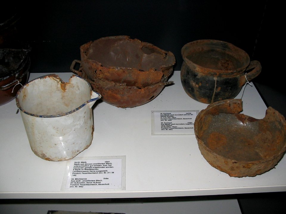 Witten Technisches Rathaus Ausstellungsstücke KZ-Außenlager 6