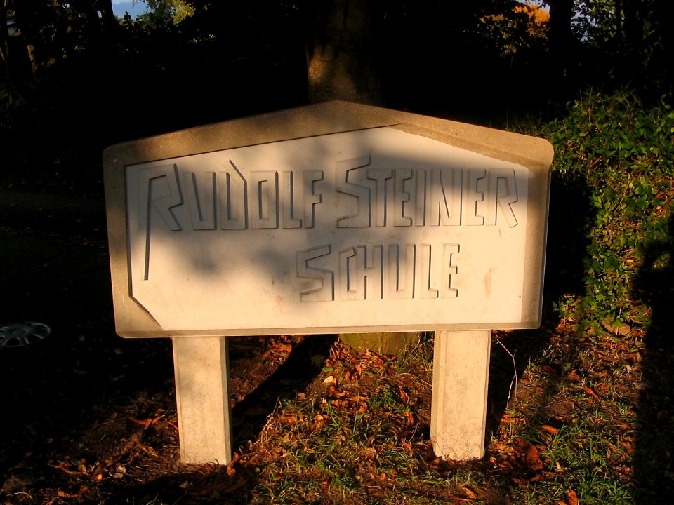 Witten Rudolf-Steiner-Schule Schild