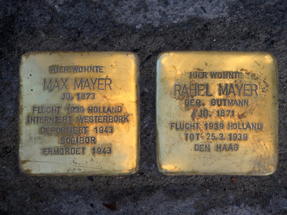 Witten Stolpersteine Parkweg 1
