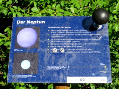 Witten Planetenweg Neptun