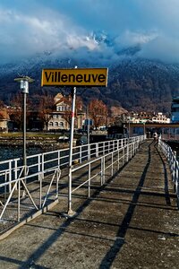 Lac leman switzerland photo