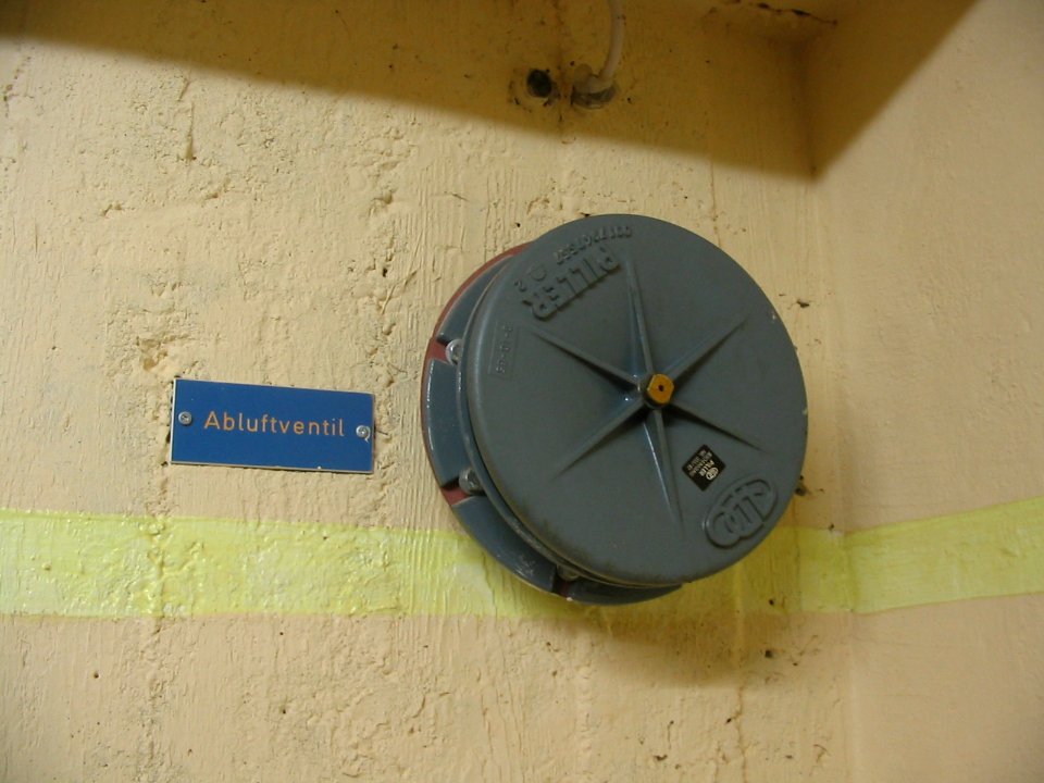 Witten Hochbunker Augustastraße Abluftventil
