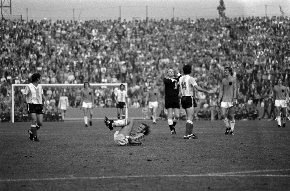 WK 74, Nederland tegen Argentinie 4-0, Bestanddeelnr 927-2831