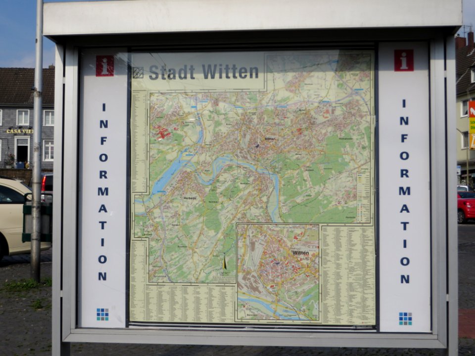 Witten Karte Kornmarkt