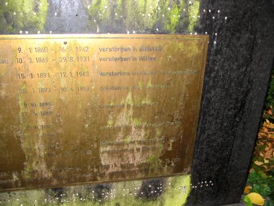 Witten juedischer Friedhof Ledderken 5
