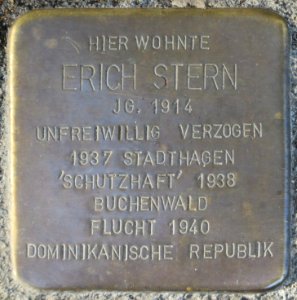 Witten Stolperstein Erich Stern