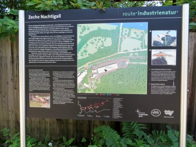 Witten Infotafel Zeche Nachtigall