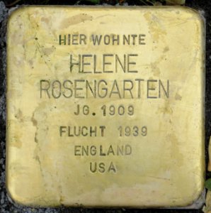 Witten Stolperstein Helene Rosengarten
