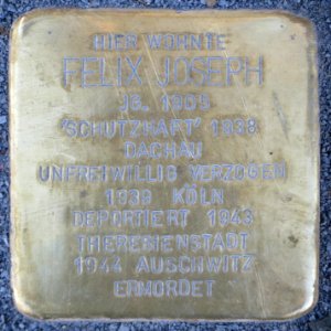Witten Stolperstein Felix Joseph