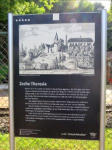 Witten Infotafel Zeche Theresia