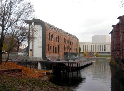 Wyspa Młyńska Bydg marina kanał zbożowy 10-2012