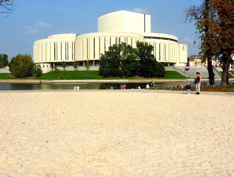 Wyspa Młyńska 2010 plaża