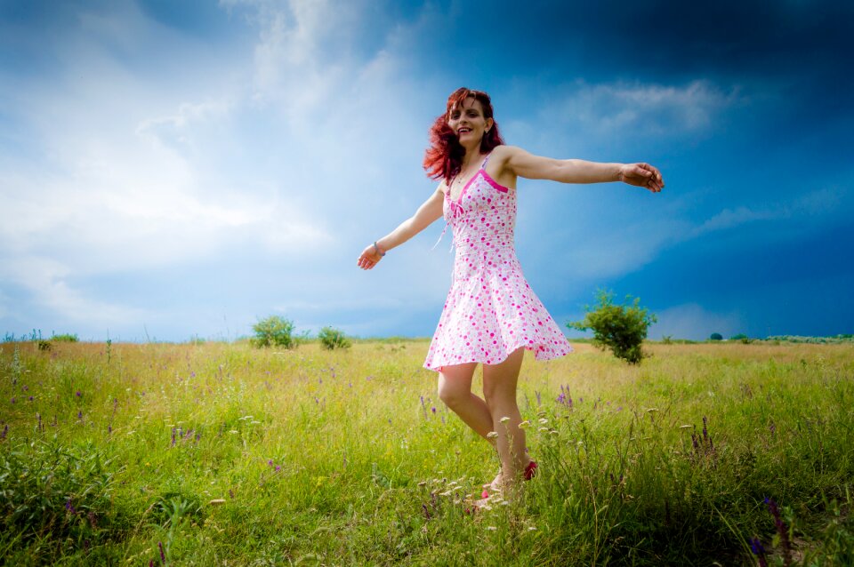 Freedom landscape dress