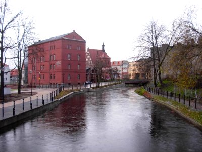 Wyspa Młyńska Bdg 2010 - widok z kładki
