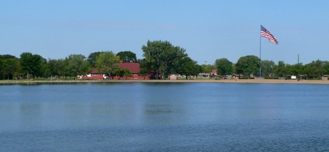 Wylie Park pavilion from E 1 long