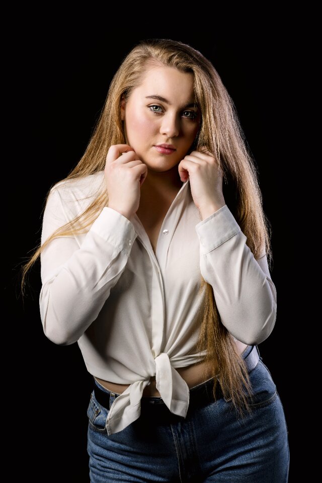 Fashion model portrait