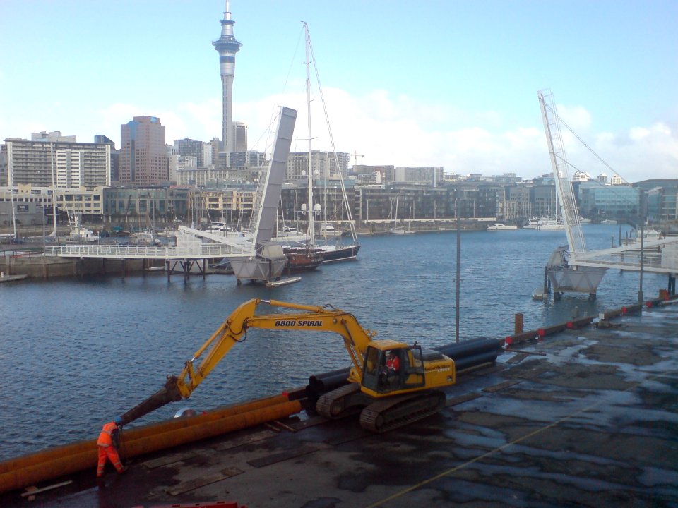 Wynyard Crossing Temporary Lifting Bridge