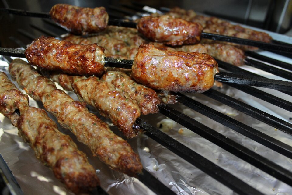 Flame picnic brown meat