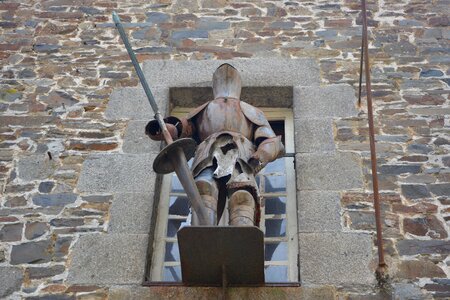 Museum of dol de bretagne sword middle ages