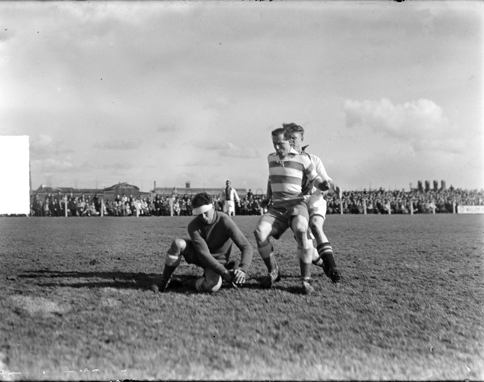 Xerxes tegen Ajax 0-2, keeper Van Peppel, Bestanddeelnr 903-8420