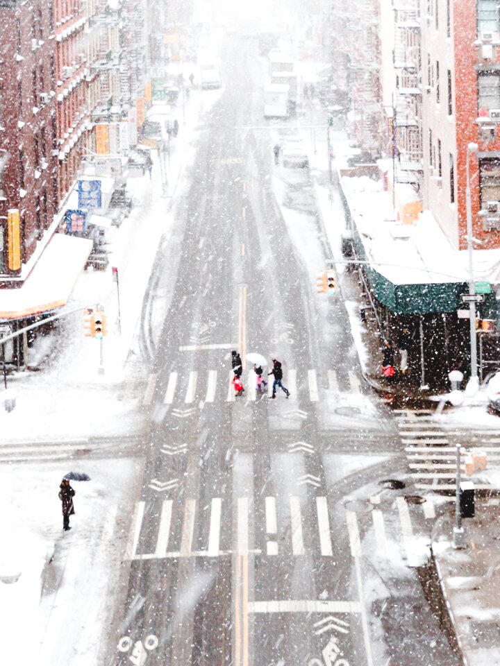 People pedestrian lane