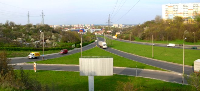 Wyżyny widok znad al JPII 2005f