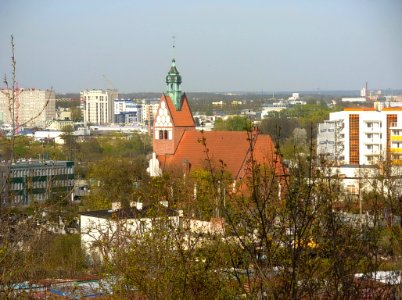 Wyżyny widok ze ZB kościół św Józefa 2010