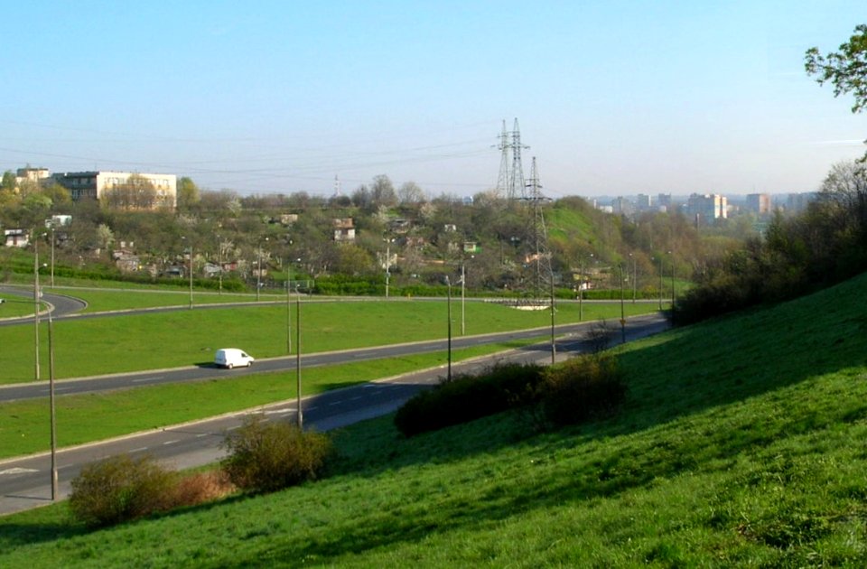Wyżyny widok znad al JPII 2005i