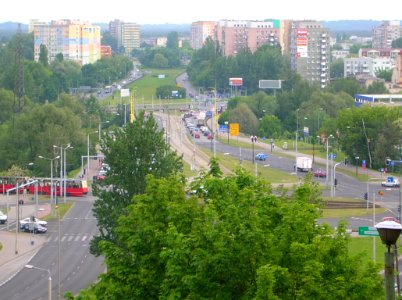 Wyżyny widok znad al JPII 2006d