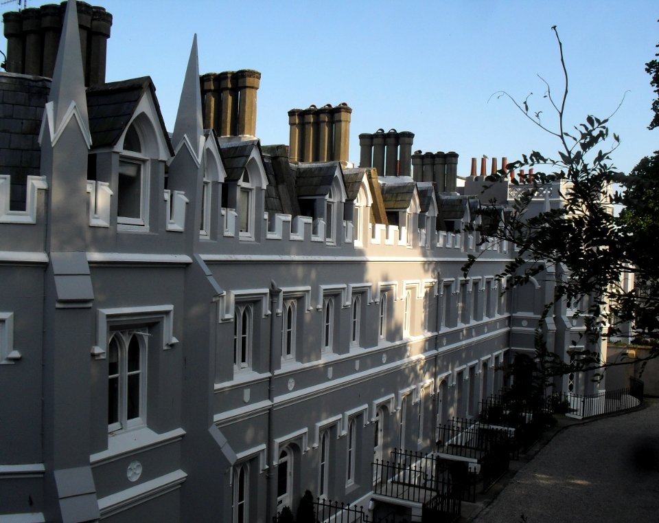 Wykeham Terrace, Dyke Road, Brighton (NHLE Code 1381112) (July 2011)