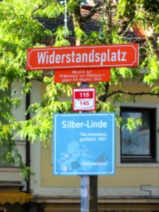 Wzwz dachau x08c widerstandsplatz