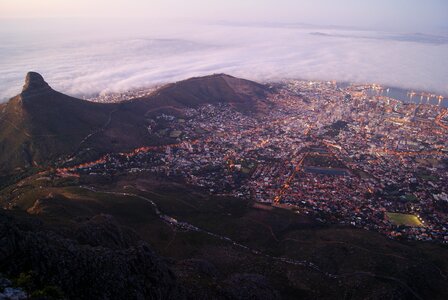 Cloudy city urban photo