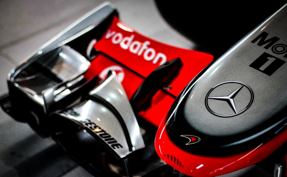 F1 car mercedes race
