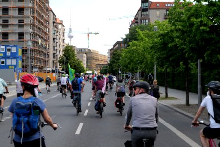 XR cycle demonstration Berlin Großer Stern to Rotes Rathaus 2020-06-17 20