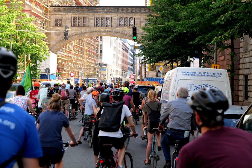 XR cycle demonstration Berlin Großer Stern to Rotes Rathaus 2020-06-17 21