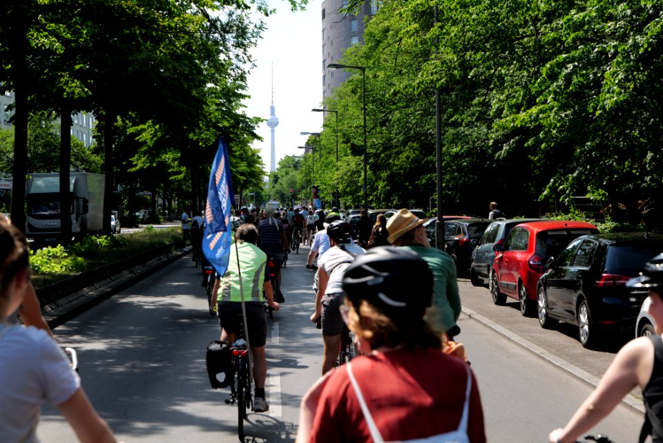 XR cycle demonstration Berlin Tegel to Großer Stern 2020-06-17 38