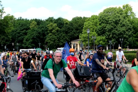 XR cycle demonstration Berlin Großer Stern 2020-06-17 15