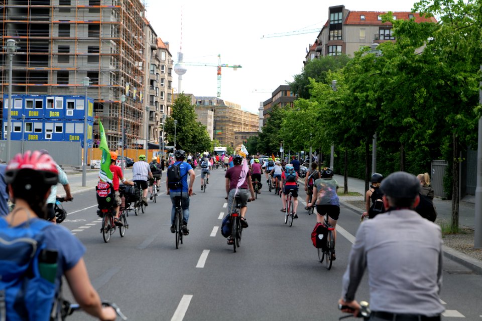 XR cycle demonstration Berlin Großer Stern to Rotes Rathaus 2020-06-17 19