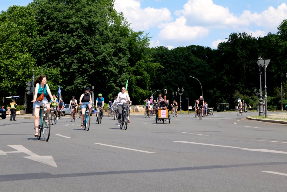 XR cycle demonstration Berlin Tegel to Großer Stern 2020-06-17 55
