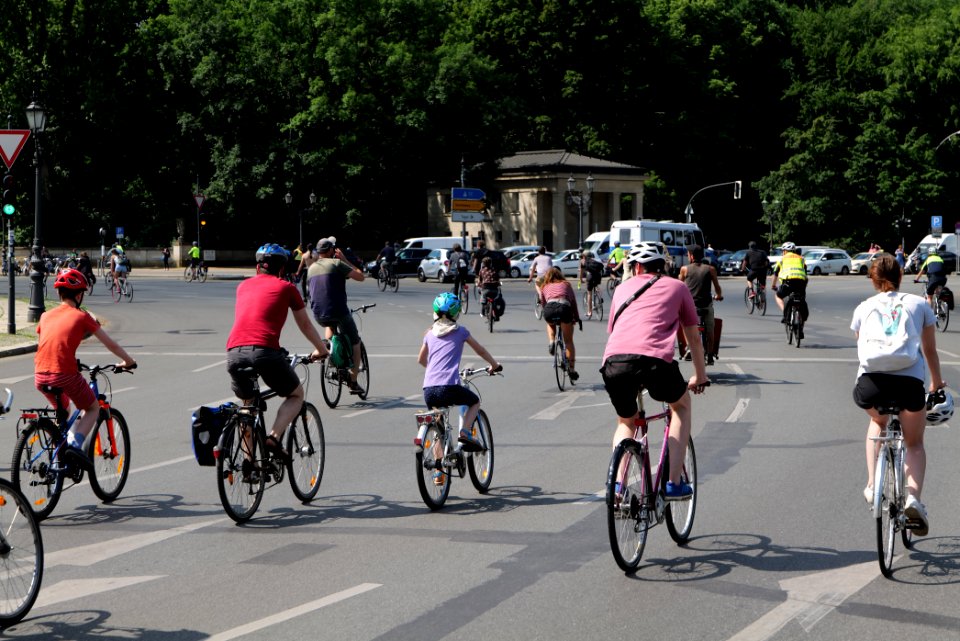 XR cycle demonstration Berlin Tegel to Großer Stern 2020-06-17 48