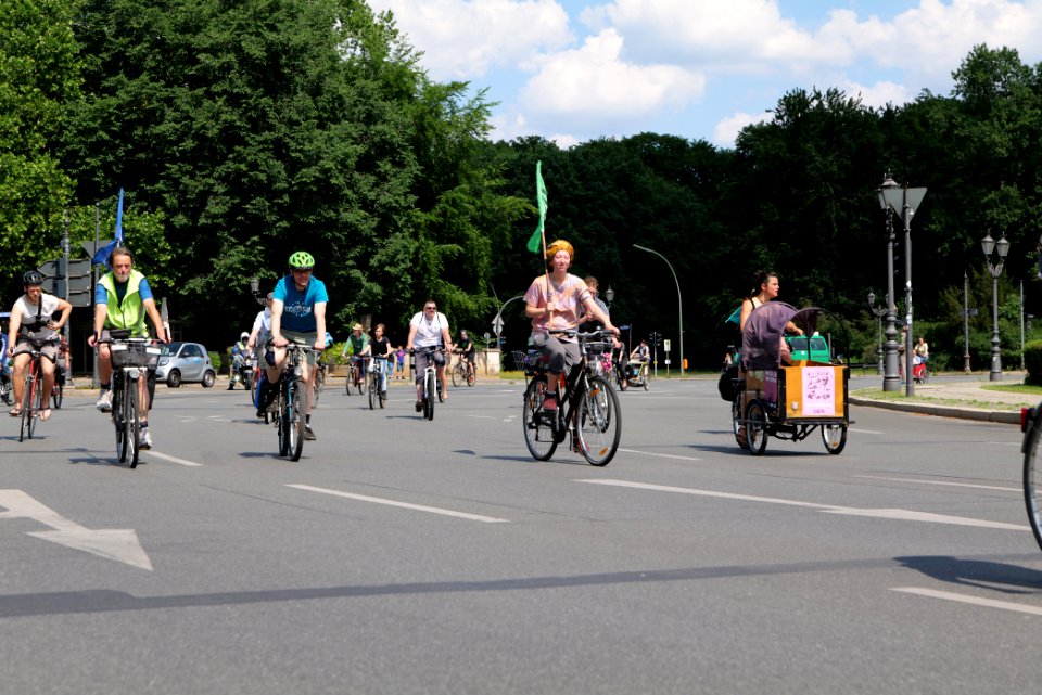 XR cycle demonstration Berlin Tegel to Großer Stern 2020-06-17 56