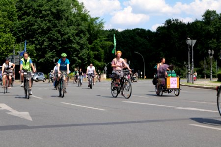 XR cycle demonstration Berlin Tegel to Großer Stern 2020-06-17 56